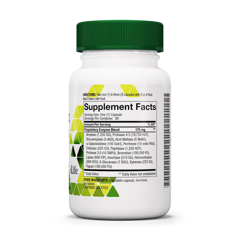 [Australia] - 4Life Digestive Enzymes - Digestion Support - Intestinal Support - 90 Capsules 
