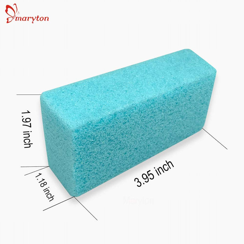 [Australia] - Maryton Pumice Sponge for Feet, Ultimate Pedicure Stone Callus Remover & Foot Scrubber Bulk Pack of 4(Assorted Colors) 