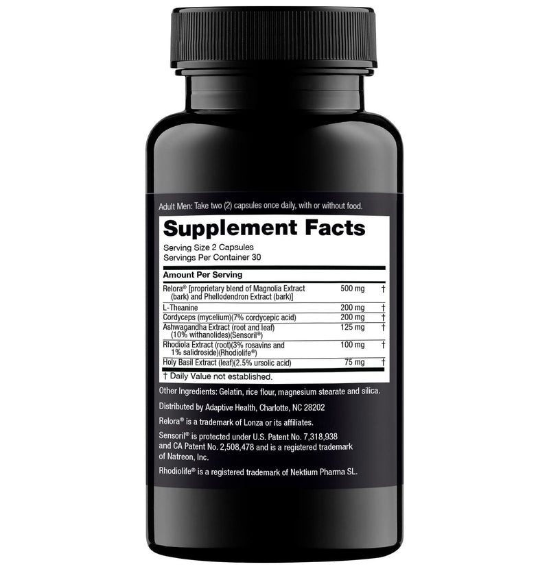 [Australia] - Nugenix Cortisol Control - Cortisol Manager and Adrenal Support Supplement for Men, 60 Capsules 