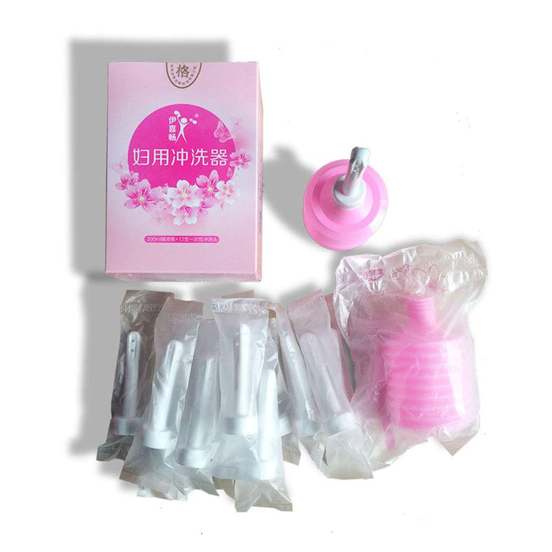 [Australia] - Wolfbeam Superior Portable Enema Douche Applicator Bottle, Enema Bulb Syringe,Vaginal cleaner Enema Cleanser& Vaginal Douche 200ml Capacity for Personal Health 