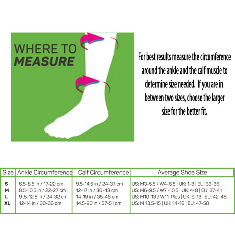 [Australia] - OS1st CS6 Compression Leg Sleeves (Two Performance Calf Sleeves) Relieve shin splints, Reduce Muscle Cramps, Improve Circulation and Enhance Recovery Orange Medium 