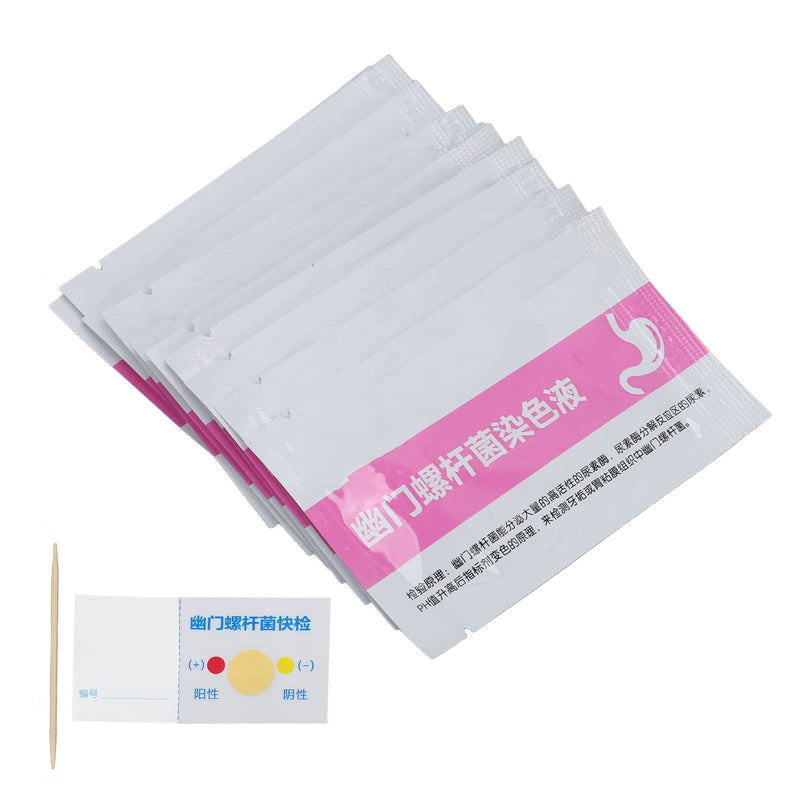 [Australia] - 10pcs H Pylori Test Paper Set, Bad Breath Self Test Strip, Professional Home Helicobacter Pylori Test for Health Care Screen Yourself 