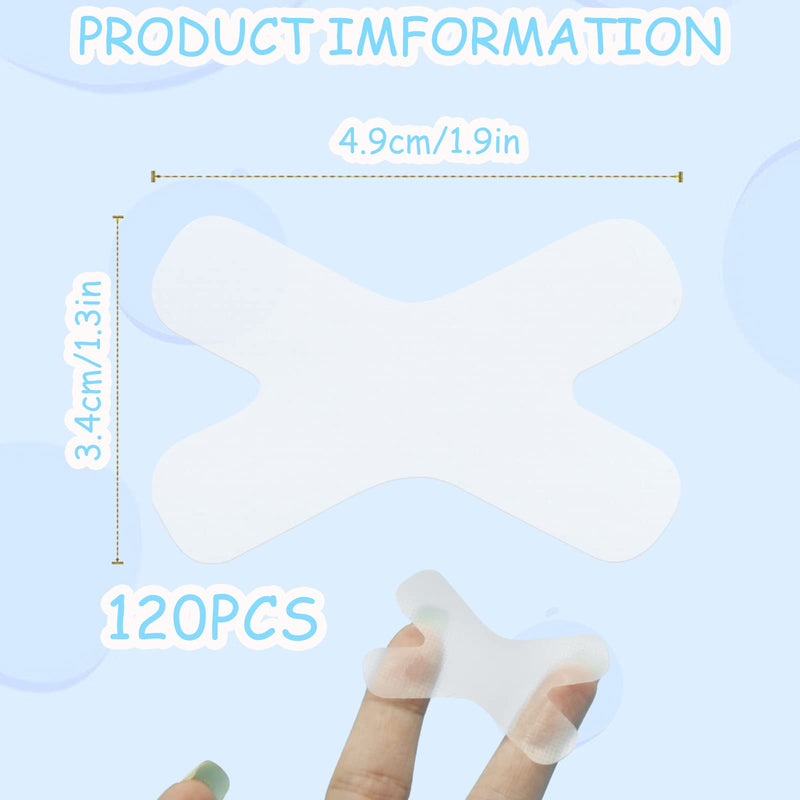 [Australia] - 120Pcs Sleep Mouth Tape for Sleeping, Sleep Strips Mouth Tape for Snoring Nasal Breathing, Sleep Tape Anti Mouth Breathing Tape for Better Nose Breathing Snoring Relief, Less Snoring Devices 