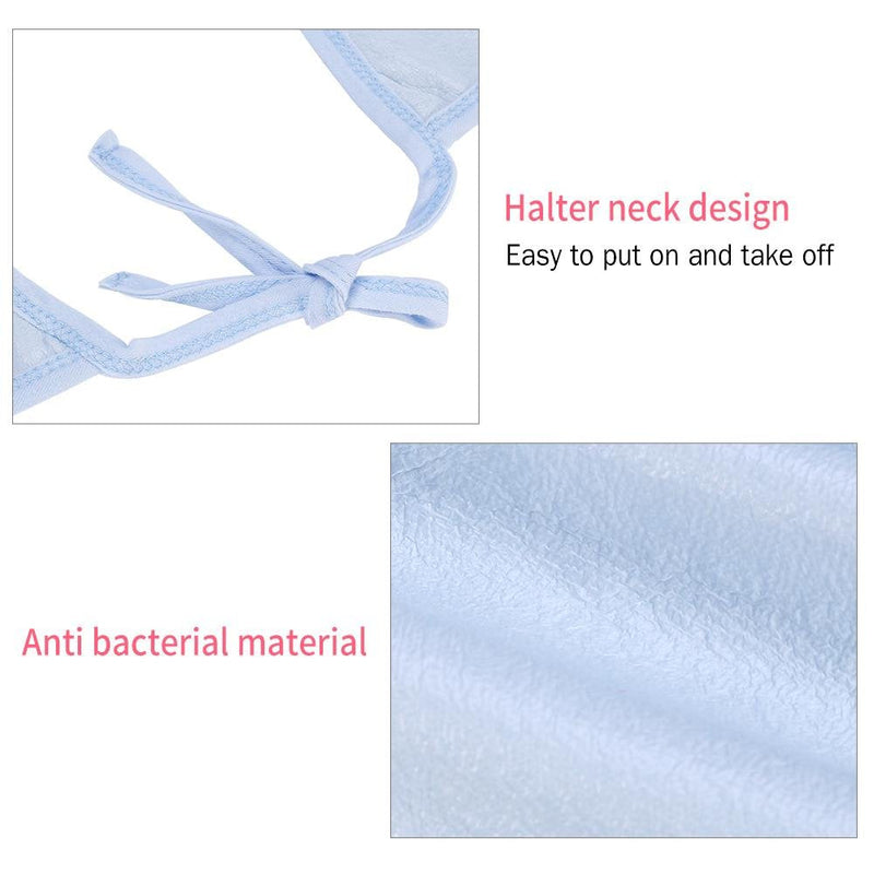 [Australia] - Boquite Adult Bib, 12 x 16inch Waterproof Adult Elder Mealtime Bib Washable Dinning Aid Clothes Protector 