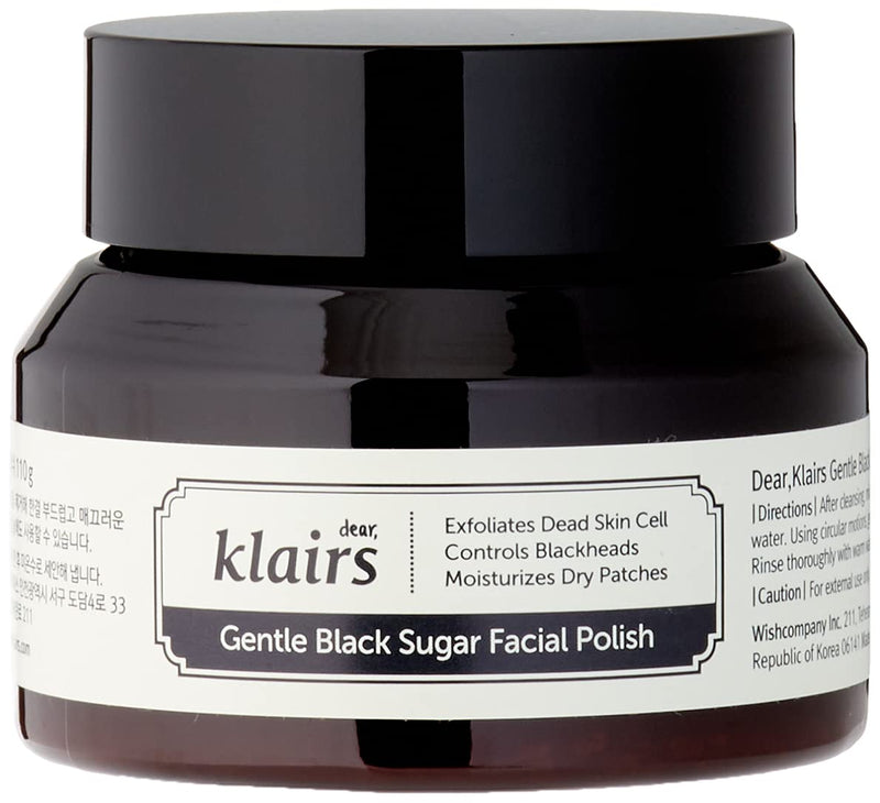[Australia] - Dear, Klairs, Gentle Black Sugar Facial Polish, 110grams 
