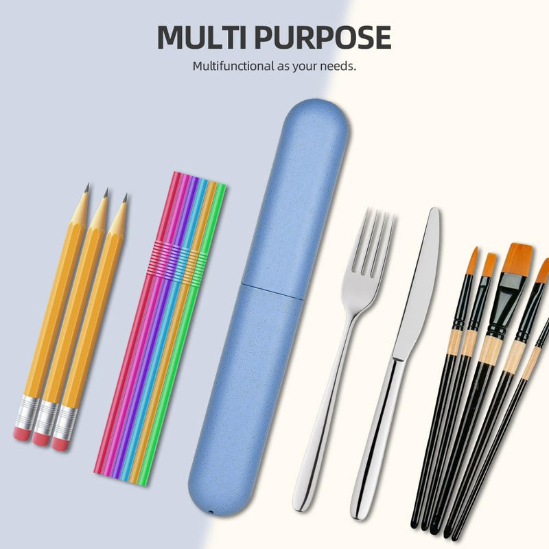 [Australia] - LOPHE Toothbrush Travel Case, Natural Wheat Straw Dustproof Toothbrush Holder, Portable Toothbrush Protective Cover, Keep Tootbrush Clean, Toothbrush Case Container for Business Camping Travel 