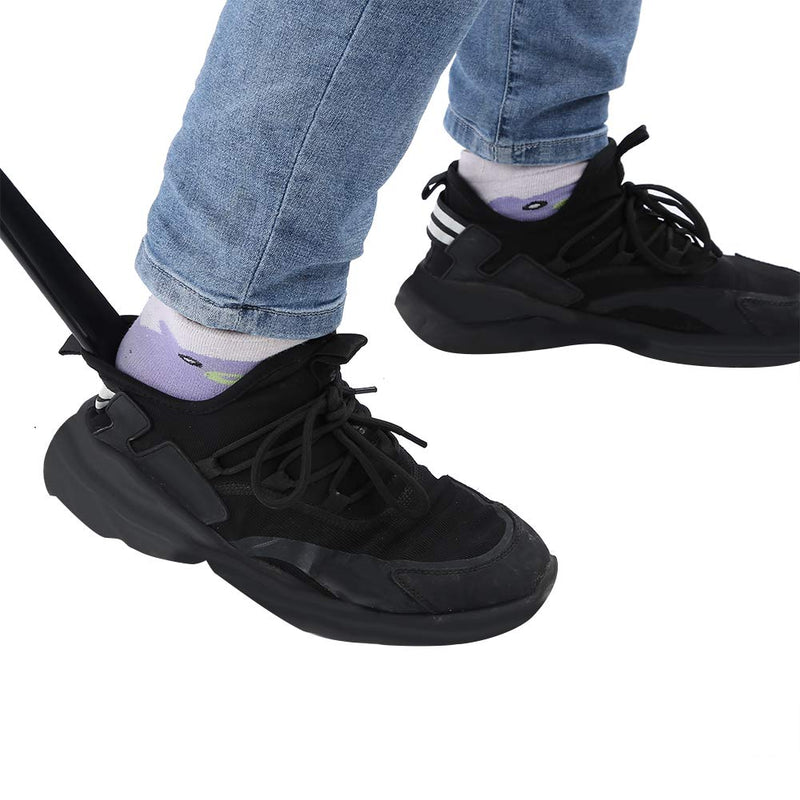 [Australia] - Long handle Shoe horn for Seniors, Detachable Long Dressing Stick Portable Shoes Socks Dressing Aids Daily Living Dressing Aid Sock Removal Tool 35 inch 