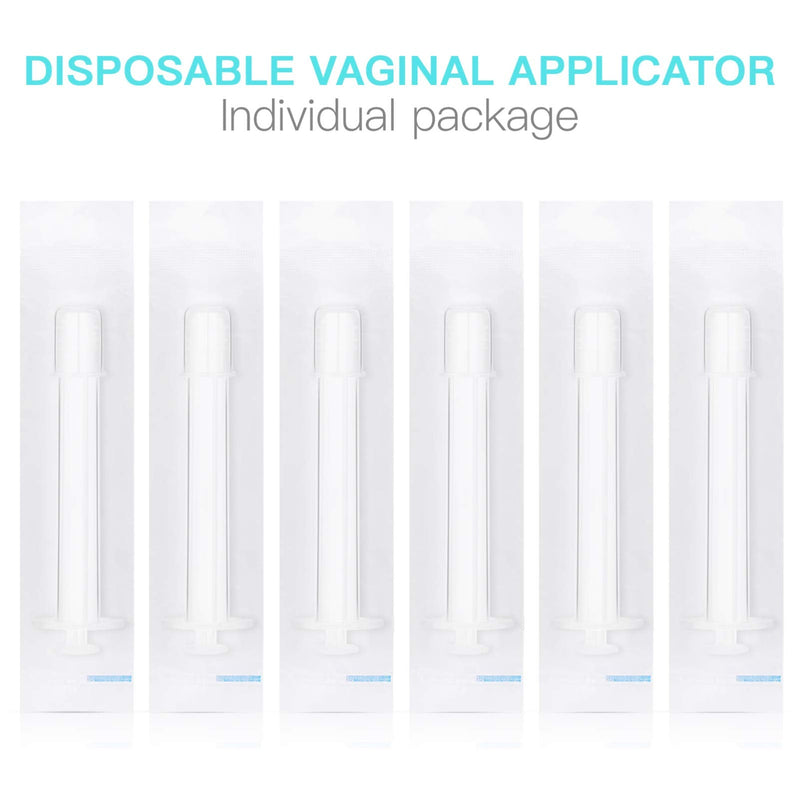 [Australia] - ARTIBETTER Vaginal Cream Applicators (10 Count), Personal with Small Cap Lube Applicator for Female Women Ladies 