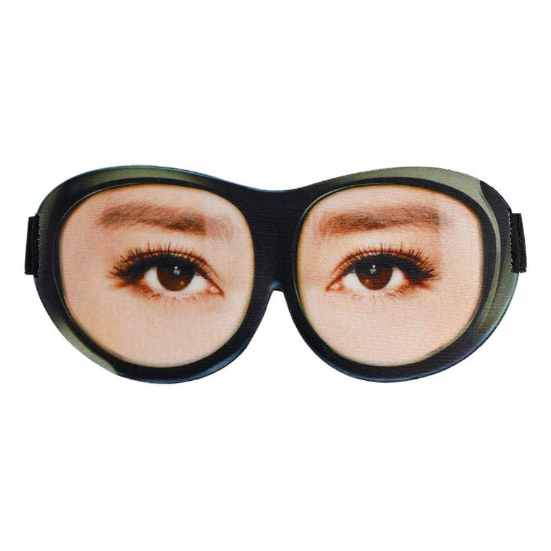 [Australia] - Eye Mask with Eyes Open by Okami - Funny Eye Mask, Blackout Sleep Mask, Travel Eye mask with Free Travel Pouch (Women's Eyes) Women's Eyes 