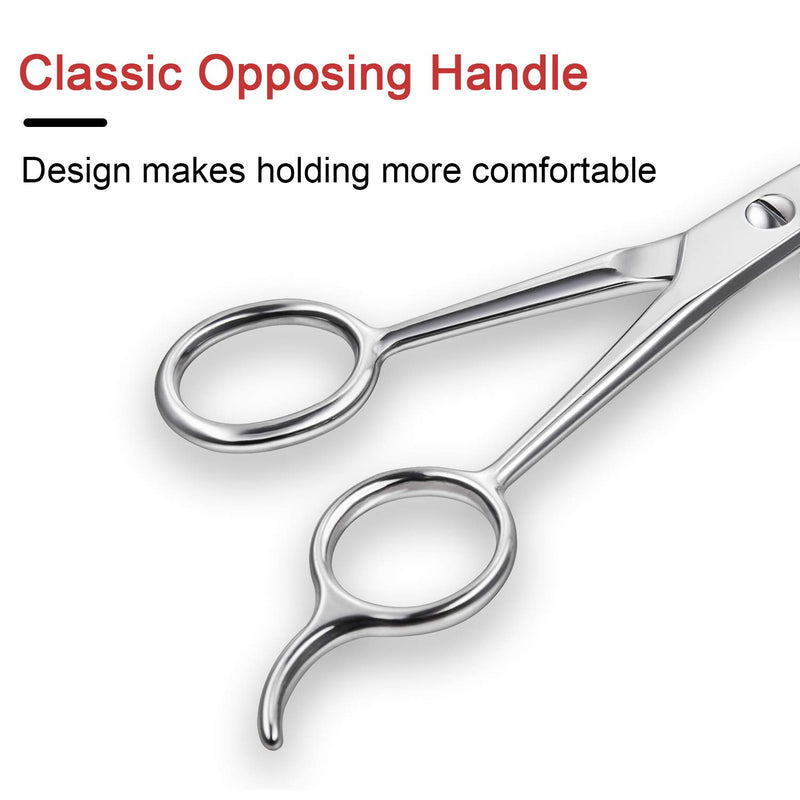 [Australia] - Hair Cutting Scissors Hair Shears- Fcysy 6“Professional Barber Sharp Hair Scissors Hairdressing Shears Sizzors Sheers Scissors Hair Comb Included for Women Men 6 inch (Pack of 1) 