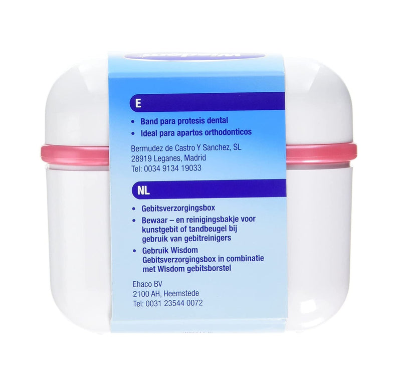[Australia] - Wisdom Denture Bath With Rinsing Basket Pack of 1 