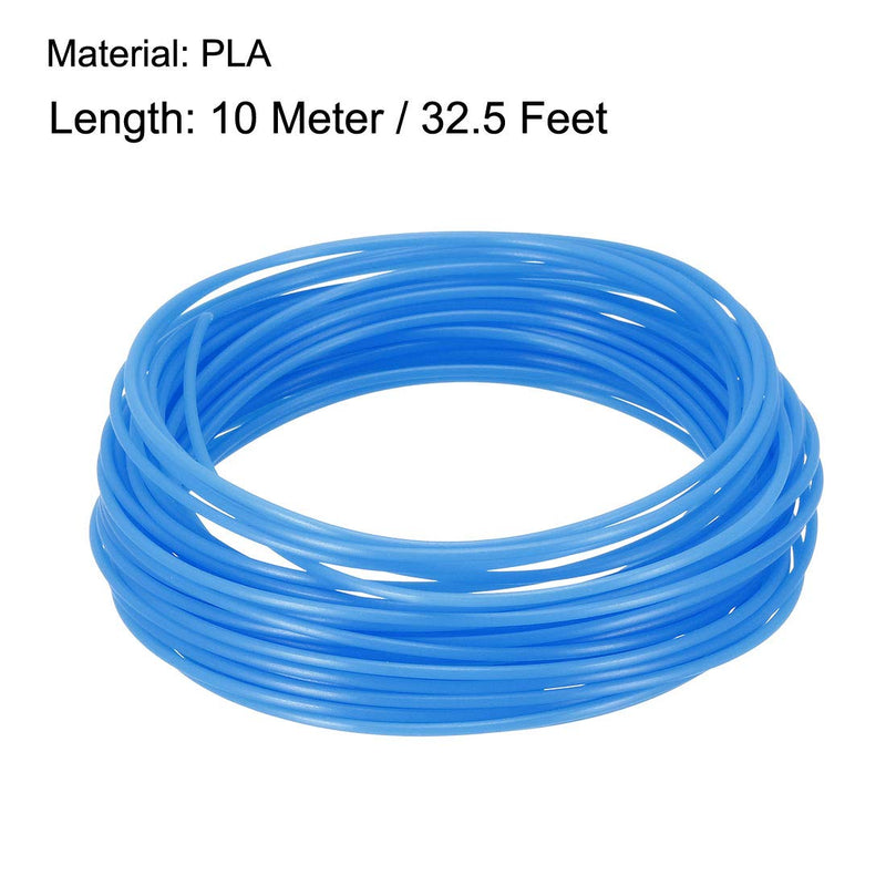 [Australia] - uxcell 3D Pen Filament Refills,32.5Ft,1.75mm PLA 3D Printer Refills,Dimensional Accuracy +/- 0.02mm,Fluorescent Blue 