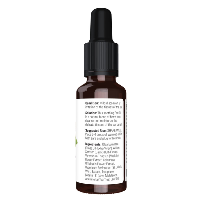 [Australia] - NOW Solutions, Ear Oil, Soothing Herbal Blend, Great on Mild Discomfort or Irritation, 1-Ounce 