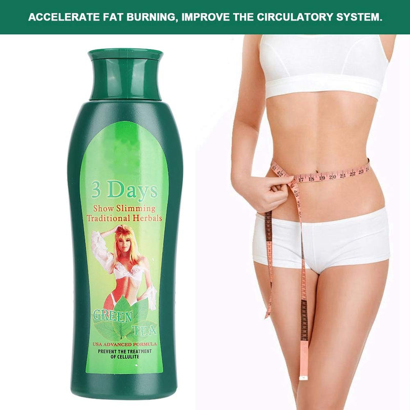 [Australia] - 200ML Anti Cellulite Cream, Herbal Green Tea Body Slimming Firming Cream Waist Abdomen Thigh Tightening Cream for Body care and weight loss. 