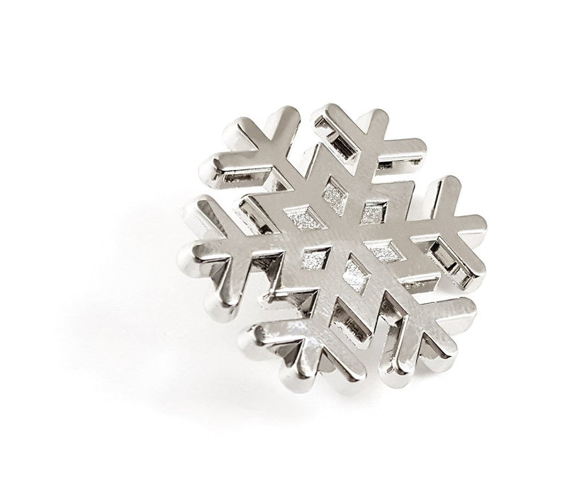 [Australia] - Pinsanity Christmas Snowflake Lapel Pin 