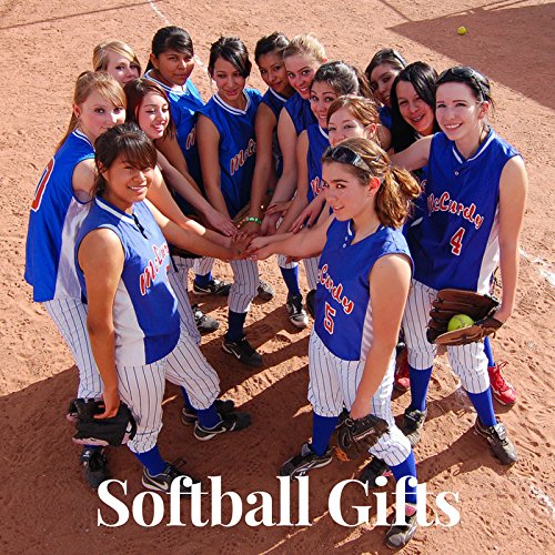 [Australia] - The Infinity Collection Softball Necklace- Softball Jewelry - I Love Softball Heart Pendent - Perfect Softball Player Gifts 