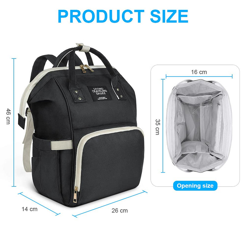 [Australia] - Vicloon Baby Changing Bag Backpack Multi-Function Nappy Changing Back Pack Waterproof Diaper Bag Maternity Bags Mum Dad Backpack 