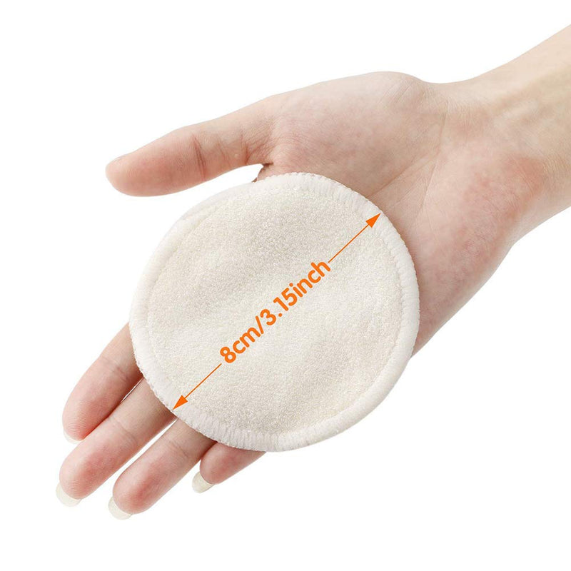 [Australia] - WeTest Reusable Makeup Remover Pads White 