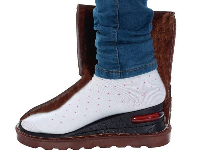 [Australia] - Amorar Height Increase Insole 2-Layer Air up Height Increase Invisible Half Pad Shoe Pads 5cm1 pair Black 