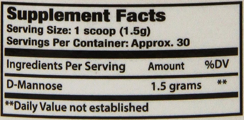 [Australia] - Cleartract D-Mannose Formula Powder, 50 Gram 