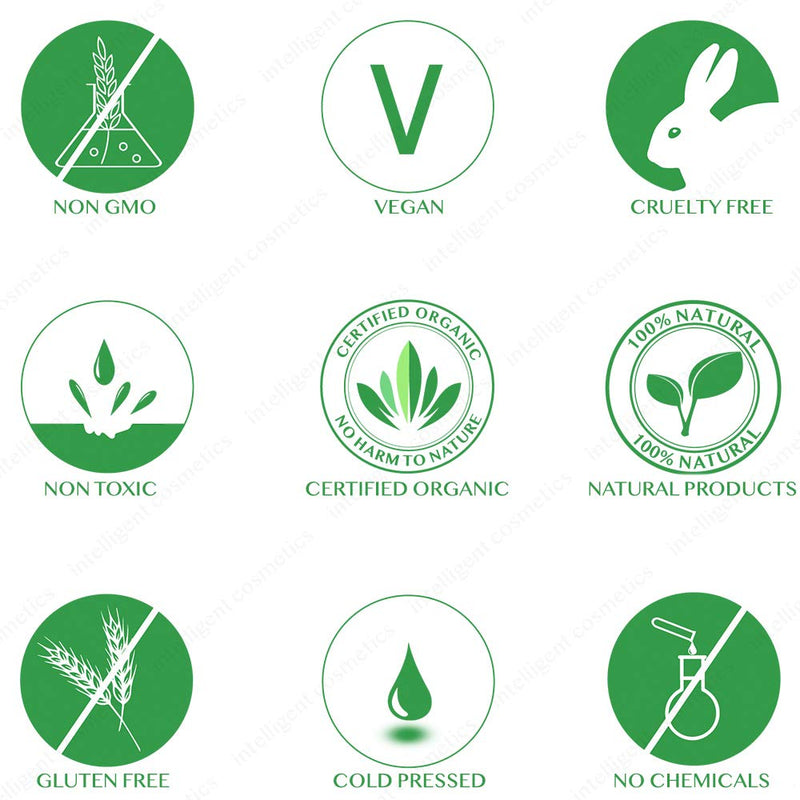 [Australia] - Jojoba Oil Certified Organic - 100% Cold Pressed - Vegan, Extra Virgin, Pure, Unrefined - for Face Skin Body Hair, Known Oil for Sensitive & Acne Prone Skin - Glass Bottle with Pipette 