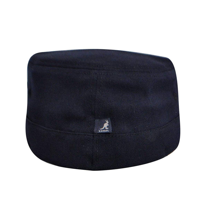 [Australia] - Kangol Men, Women Textured Wool Army Cap Large-X-Large Navy 