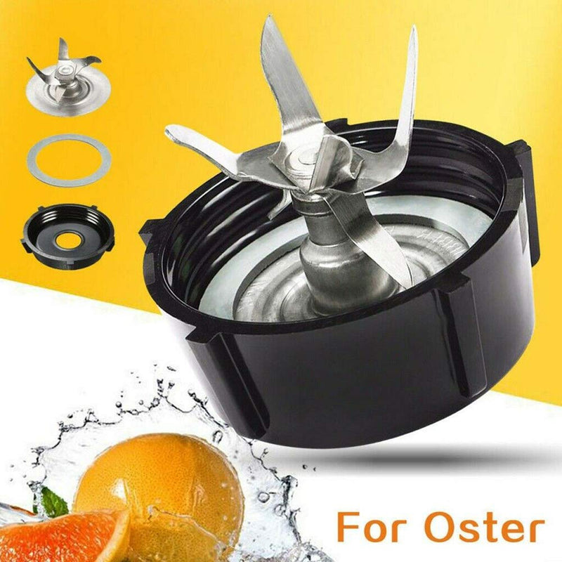 [Australia] - Blender Blade for Oster Osterizer with Rubber Seal Gasket & 4902 Blender Jar Bottom & 6 Point Fusion Blade 4980 replacement parts by SixElements 
