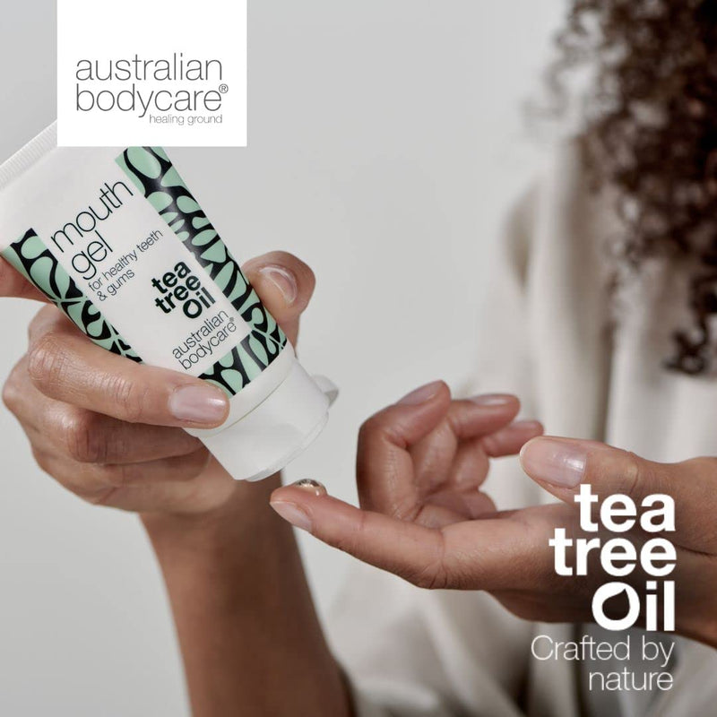 [Australia] - Mouth Gel for Healthy Teeth, Gums and Tongue - 50ml | Oral Gel with Natural Tea Tree Oil Against Bacteria | Irritated and Tender Gums Relief | 100% Vegan 50 ml (Pack of 1) 