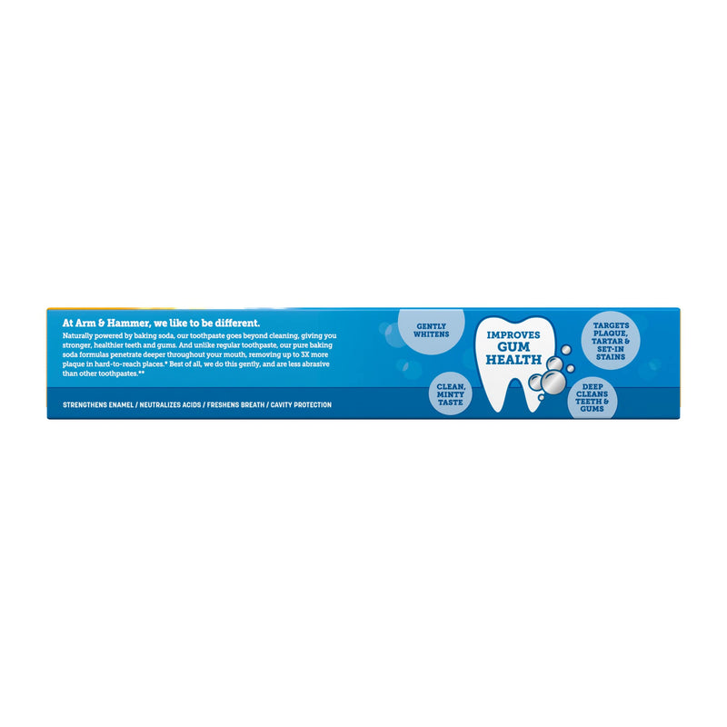 [Australia] - ARM & HAMMER Peroxicare Toothpaste, TWIN PACK (Contains Two 6oz Tubes) – Clean Mint- Fluoride Toothpaste 6 Ounce (Pack of 2) 