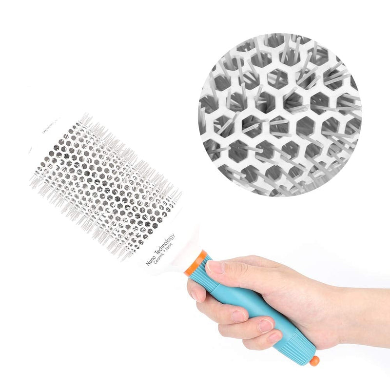 [Australia] - Round Hair Brush, Heat Resistant Round Comb for Blow Drying Thermal Barrel Brush for Precise Heat Styling and Salon Lightweight Antistatic Bristle Hair Brush for Blow-Drying(53#) 53# 