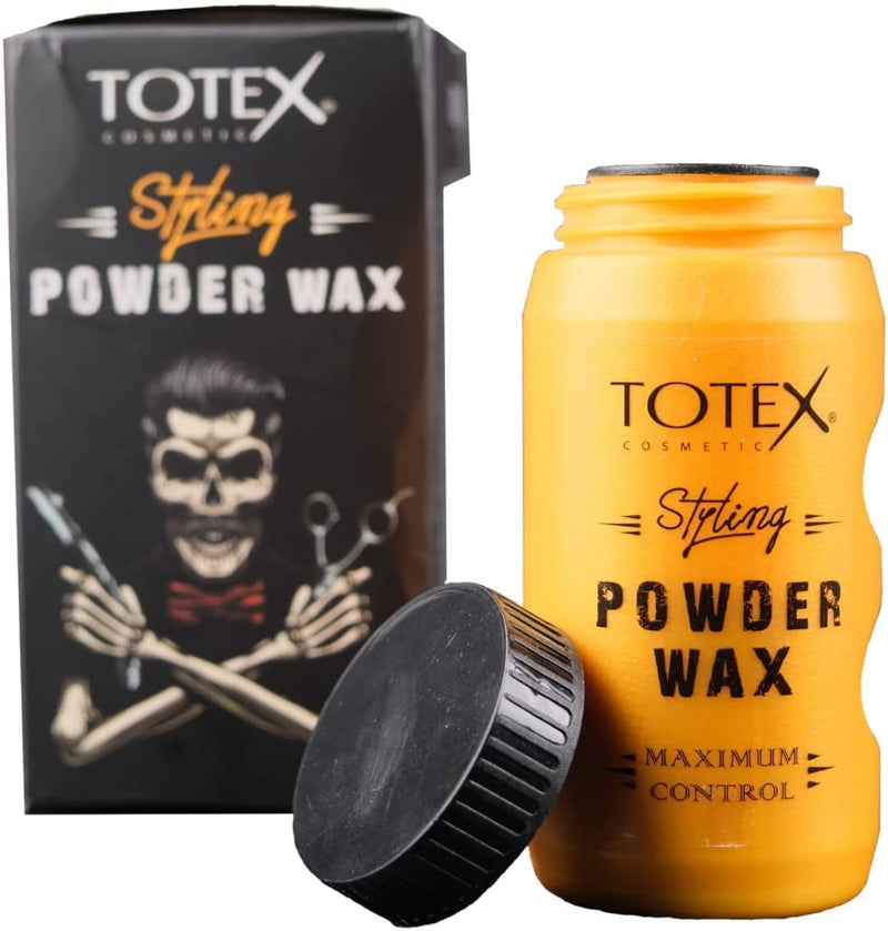 [Australia] - Totex Hair Styling Texturizing Powder Wax - Volumizing Thickening Dust Powder Flexible Hold Matte Look Maximum Control for Men & Woman 20 gr (Pack Of 1) 