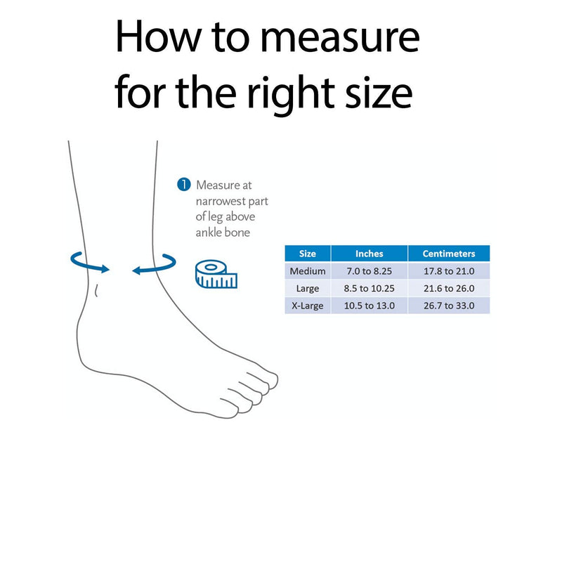 [Australia] - Ossur Foot-Up Drop Foot Brace | Ankle-Foot Orthosis (AFO) for Drop Foot Support | Lightweight, Adjustable Wrap for All-Day Comfort | Breathable Material for All Day Walking | (Beige, Large) Beige Large (Pack of 1) 