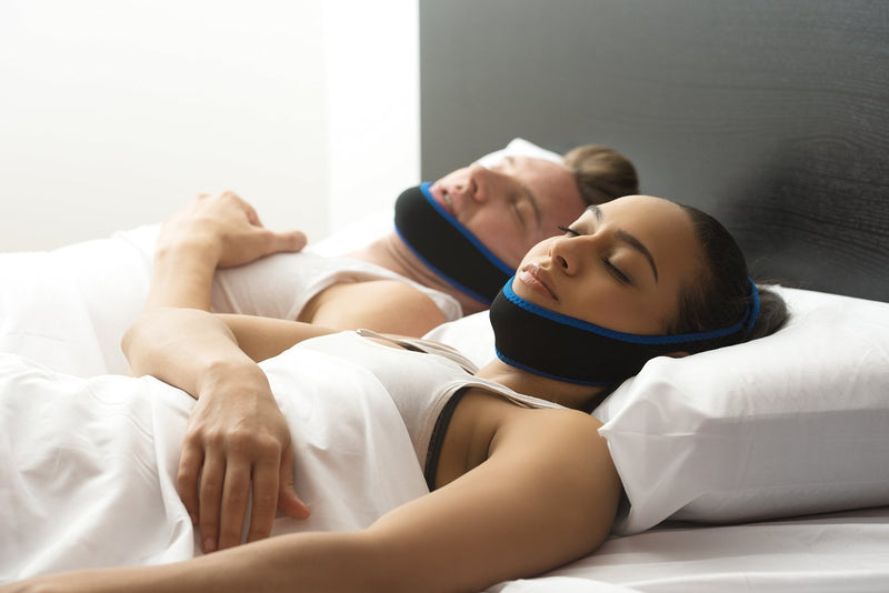 [Australia] - SnoreShield Anti Snore Chin Strap - The #1 Ranked Snoring Sleep Solution - Natural And Comfortable Instant Snore Stopper - Easy To Use And Adjustable 