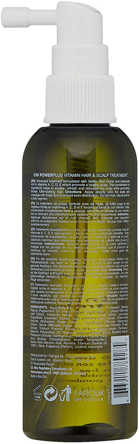 [Australia] - Chi Power Plus Revitalize, Vitamin Hair and Scalp Treatment, 104 ml 