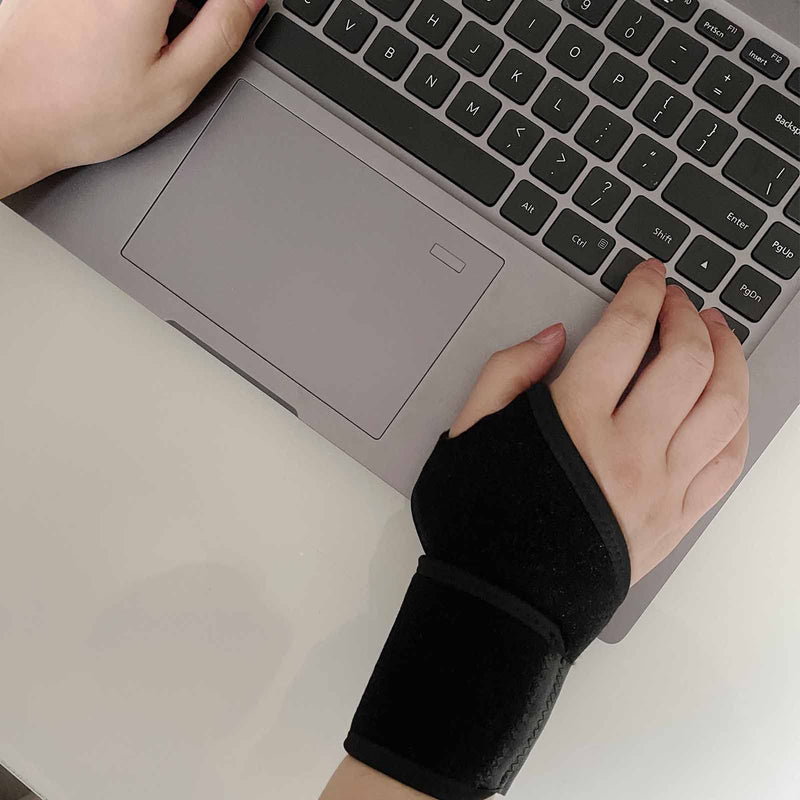 [Australia] - Wrist Brace Wrist Wraps Carpal Tunnel Wrist Brace, Adjustable Wrist Strap Wrist Brace Compression Wrist support for Sports Protecting/Tendonitis Pain Relief/Carpal Tunnel/Arthritis-Right & Left 