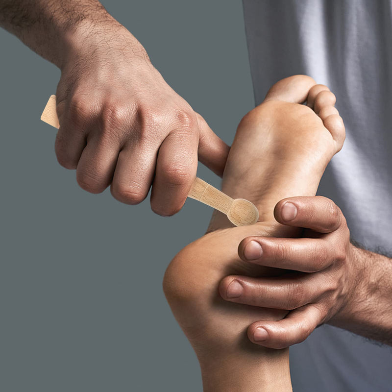 [Australia] - Healvian Foot Massagers Foot 3Pcs Reflexology Hand Massage Wooden Stick Tools Wood Health Therapys Traditional Tool Thai Massage Body Hand Face Neck Back Waist Hand Hand Massagers 
