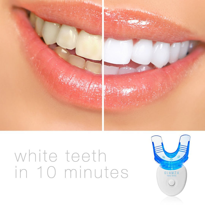 [Australia] - Glamza Hello Smile LED Laser Light Mouthguard for Teeth Whitening1 Units LED Teeth Whitening ( WITHOUT GEL) 