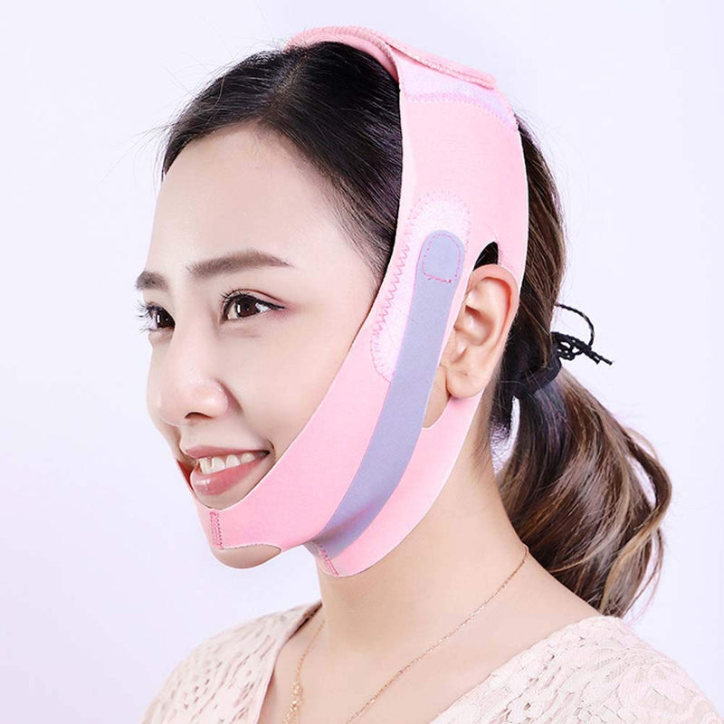 [Australia] - Face Lifting Slimming Belt, Double Chin Reducer Facial Intense Lifting Slimming Belt, Skin Care Chin Lifting Firming Strap 
