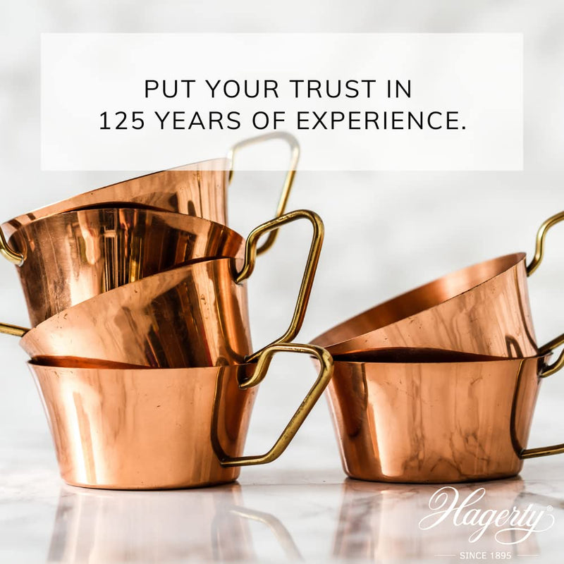 [Australia] - Hagerty Copper, Brass & Bronze Duster - Impregnated Polishing Cloth for Copper, Brass or Bronze Objects - 1 Piece 55 x 36 cm - Shine and Extra Protection 