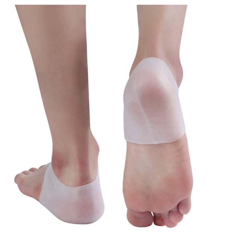 [Australia] - ENERGY01 Silicone Gel Heel Protector - Cracked Heel Socks - Pain Care - Cracked Heel Cushion - Plantar Fasciitis - Tandinitis Achilles Tendon Pain 