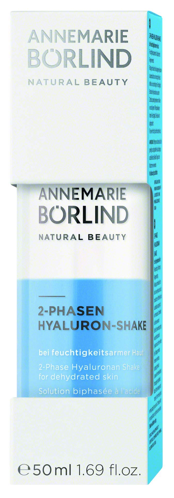 [Australia] - ANNEMARIE B√ñRLIND - 2 Phase Hyaluronan Shake - Hyaluronic Acid + Aloe Vera + Black Forest Rose Stem Cells For Intense Hydration - Moisturizing, Plumping, Nourishing - 50ml 