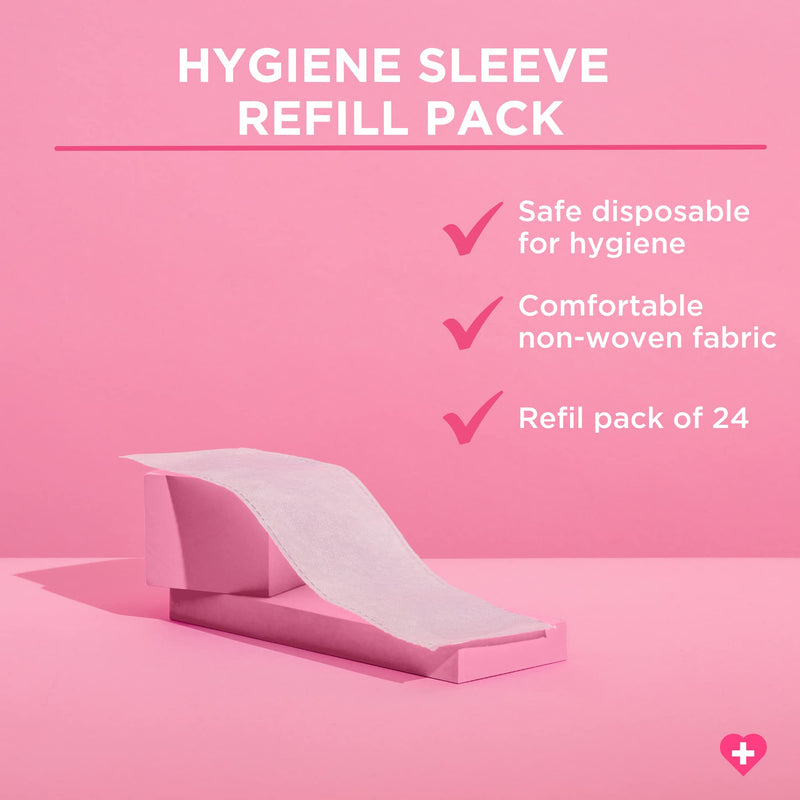 [Australia] - Lansinoh Pack of 24 Hygiene Sleeves Refill for Cold & Warm Post-Birth Relief Pads, Clear Sleeve Refill 