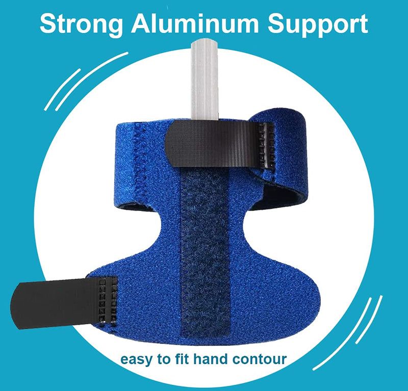 [Australia] - Sumifun Finger Brace, Trigger Finger Splint for Index Middle Ring Pinky Finger Arthritis Pain, Tendon Injury, Broken Mallet Finger Stabilizer Supports for Dislocated Knuckle Immobilizer Wrap for Right Hand 
