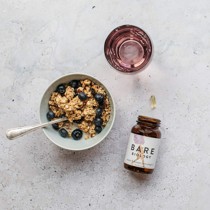 [Australia] - Bare Biology Mums & Bumps Pure Omega 3 Fish Oil Capsules for Pregnant Women - All Round Support for Preconception, Pregnancy & Breastfeeding - Made From Sustainably Sourced Wild Fish (30 Capsules) 