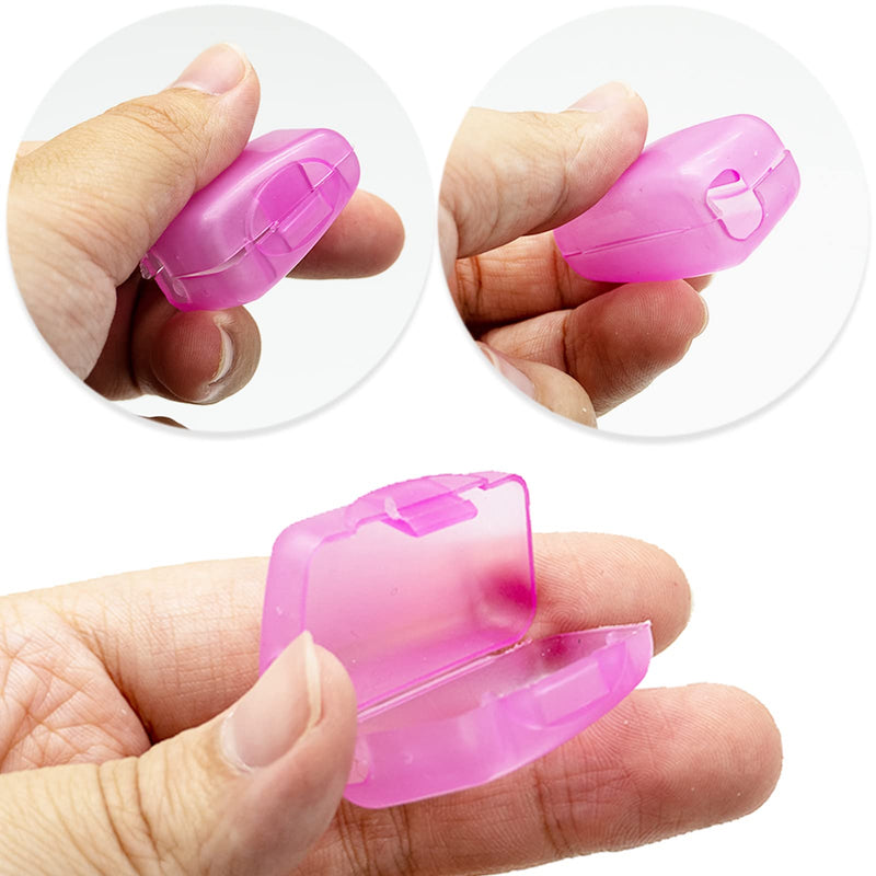 [Australia] - SZXMDKH Travel Portable Toothbrush Head Covers for Home Travel Outdoor Camping Hiking Business Trip Travel Home Bathroom (5 Pack - Light Color) 