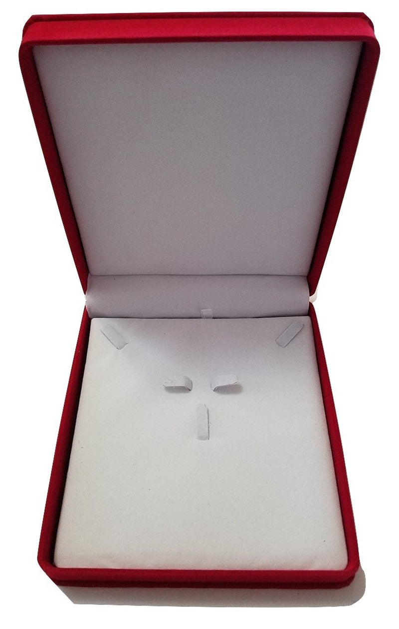 [Australia] - JM Future Velvet Set Gift Box for Jewelry, Necklace/Earring/Bracelet, X-Large, Red 