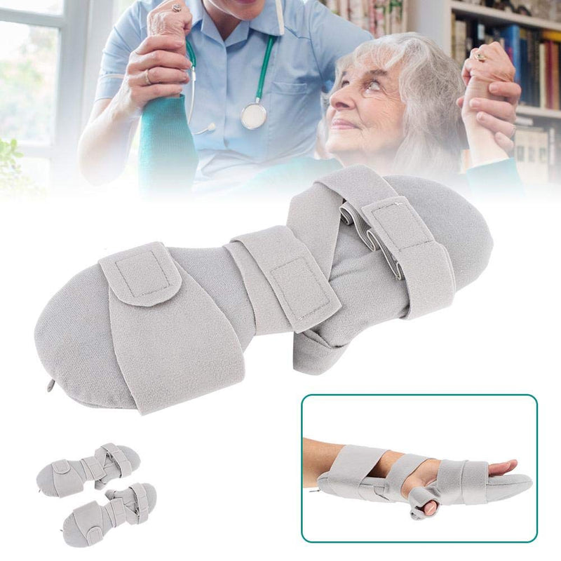 [Australia] - Resting Hand Splint, Thumb Stabilizer Wrap, Night Immobilizer Wrist Finger Brace for Hand Fractures, Wrist Sprains, Carpal Tunnel Pain - Functional Support for Sprains Fractures 2# 