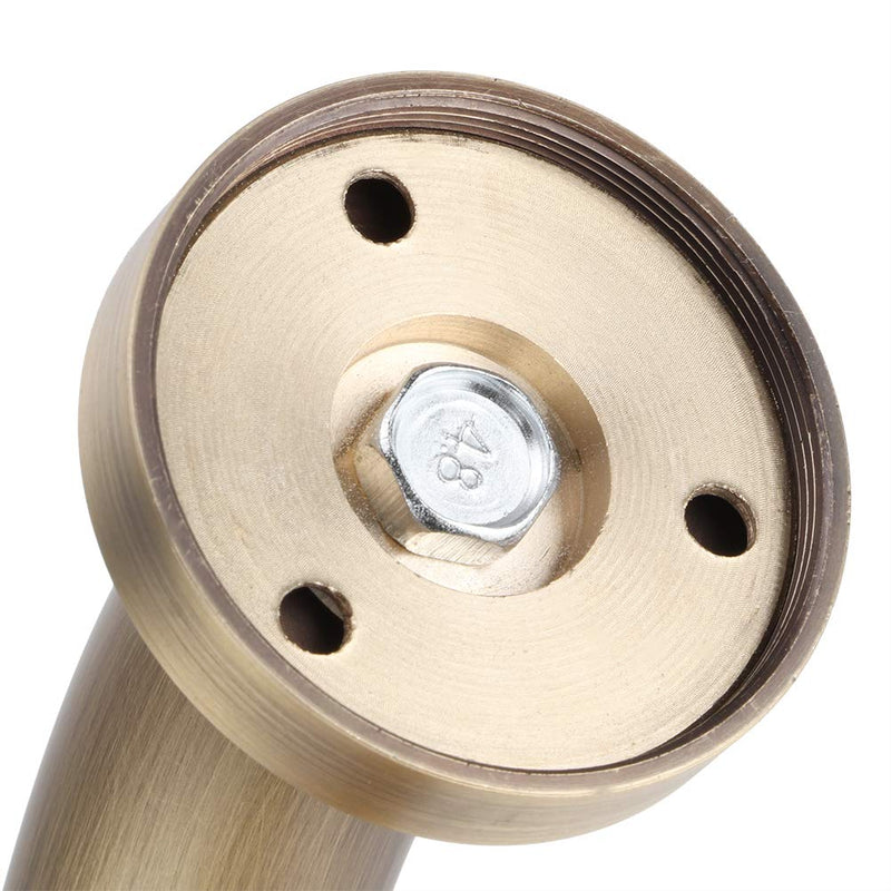 [Australia] - Boquite 16.5in Brass Shower Grab Bar, Bathtub Handrail Mounted Helping Handle Bars for Children Pregnants Elderly Use, Safety Hand Rail Support Bar 