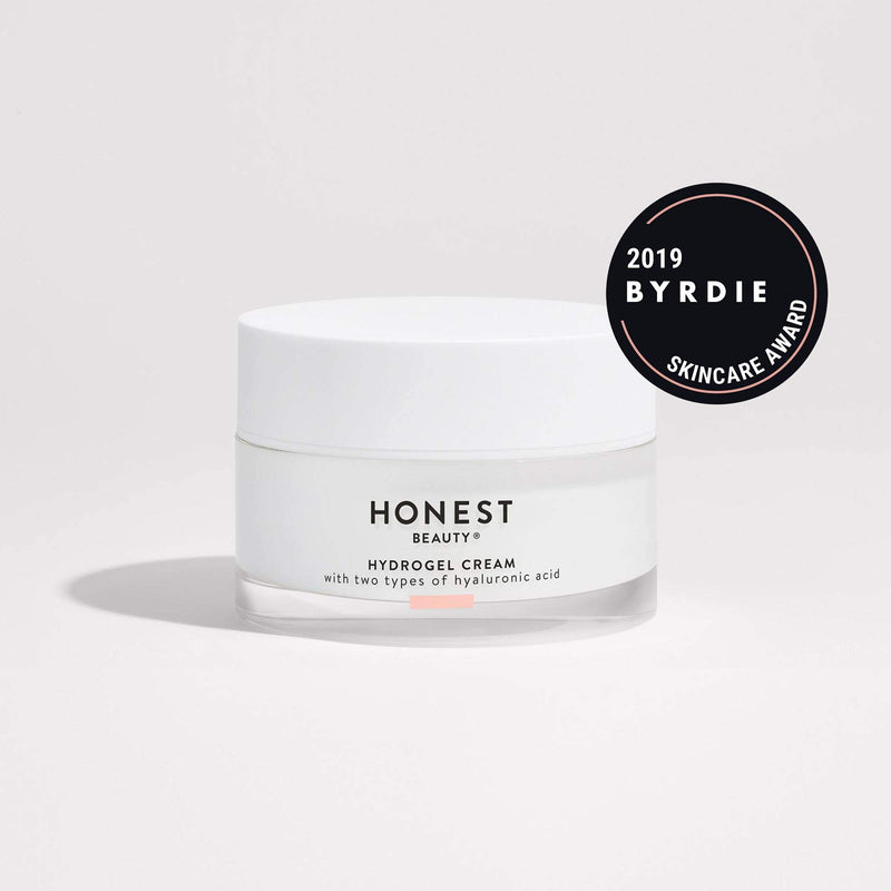 [Australia] - Honest Beauty Hydrogel Cream with Two Types of Hyaluronic Acid & Squalane OilFree, Synthetic, Dermatologist Tested, Cruelty Free, Fragrance Free, 1.7 Fl Oz 