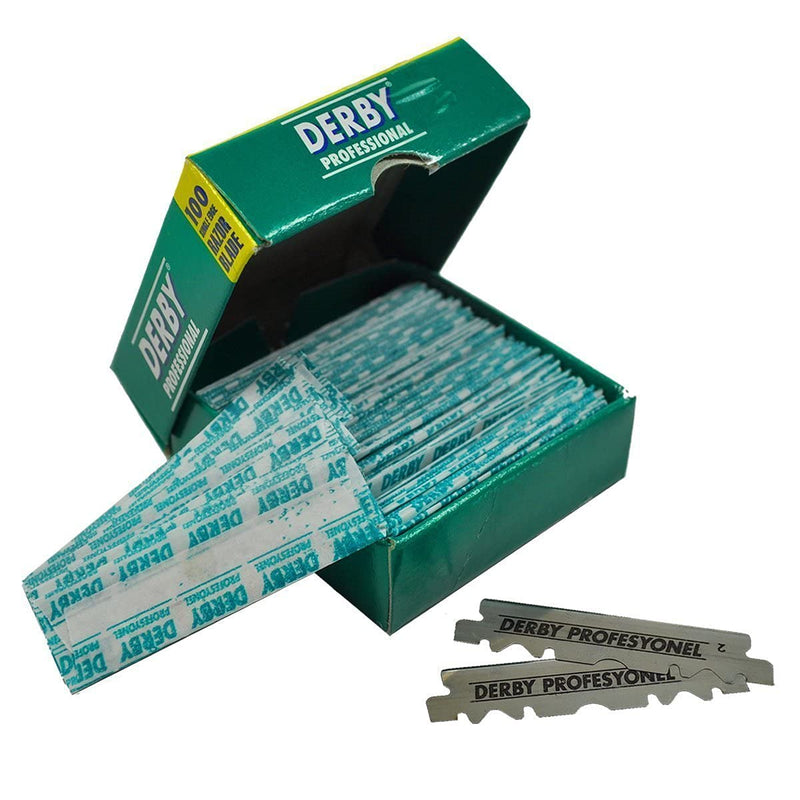 [Australia] - Derby Professional Single Edge Razor Blades, 100 Count (Pack of 2) 